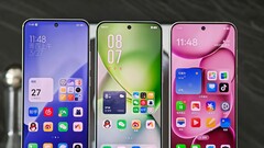 Find X8s (w środku) z niektórymi rywalami. (Źródło obrazu: Digital Chat Station)