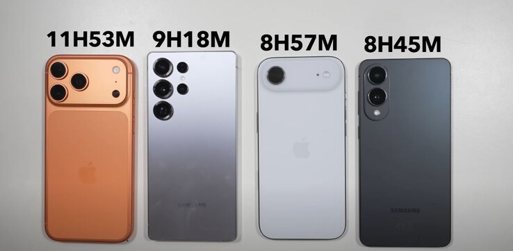 IPhone Air przewyższa Galaxy S25 Edge. (Źródło obrazu: XEETECHCARE)