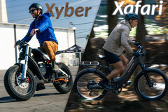 Segway Xyber ma stylowy reflektor X LED, a Xafari to solidny pojazd z podwójnym zawieszeniem. (Źródło zdjęcia: Segway)