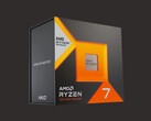 Render opakowania detalicznego procesora AMD Ryzen 7 7000 z serii X3D