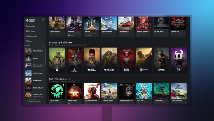 Katalog Xbox Game Pass może być obecnie dostępny u wydawcy.