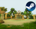 GodsArena Online ma ogromną pulę wojowników z unikalnymi umiejętnościami i pasywnymi cechami. Na zdjęciu - grafika z gry z nałożonym logo Steam (źródło obrazu: Steam)