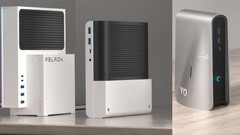 PELADN prezentuje trzy projekty mini PC dla swojej serii YO (Źródło obrazu: PELADN)