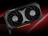 Artystyczny render karty graficznej Radeon RX 9060. (Źródło obrazu: AMD - edytowane)