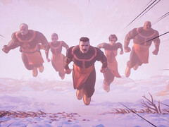 Tryb fabularny Invincible VS rozgrywa się w równoległej linii czasowej z inwazją Viltrumitów na Ziemię pod wodzą Omni-Mana.