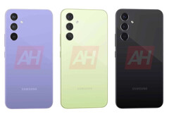 Model Galaxy A54 5G powinien pojawić się w Europie w czterech wersjach kolorystycznych i dwóch konfiguracjach pamięci. (Źródło obrazu: Android Headlines)