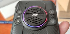 AGM H5 Pro rugged smartfony kamery, głośnik i obszar pierścienia LED (Źródło: własne)