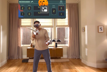 Apple visionOS 26 obsługuje kontroler PS VR2 do śledzenia ruchu w 6 DoF podczas grania. (Źródło obrazu: Apple)