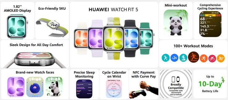 Najważniejsze cechy Watch Fit 5