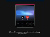 Gemini Live na Razr+. (Źródło obrazu: Motorola)