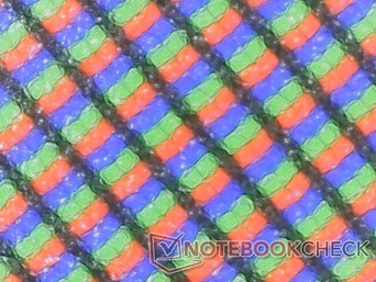 Minimalna ziarnistość wynikająca z matowej nakładki RGB