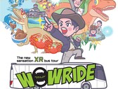 Fukui prezentuje pierwszy na świecie autobus XR, który bawi i edukuje pasażerów podczas podróży do popularnych miejsc. (Źródło: JR West)
