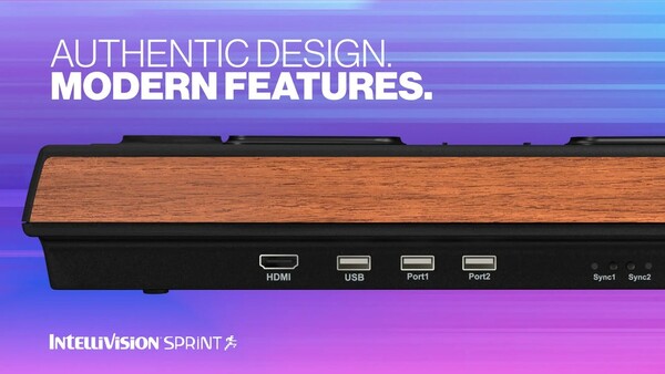 Intellivision Sprint będzie wyposażony w port HDMI i porty USB-A. (Źródło obrazu: Atari)