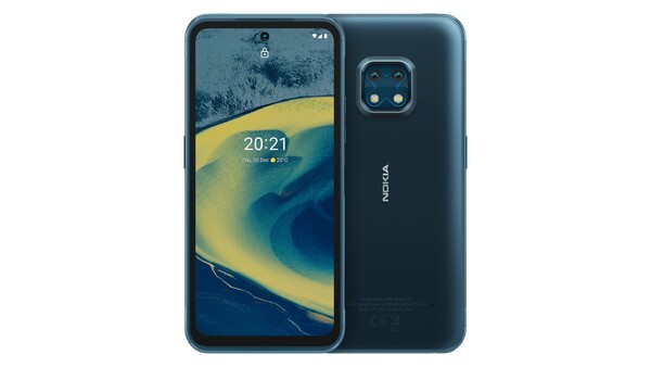 Nokia XR20 otrzymała stopień ochrony IP68 za odporność na kurz i wodę. (Źródło zdjęcia: Nokia)