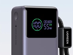 Nexode Power Bank firmy Ugreen w kolorze ciemnoszarym