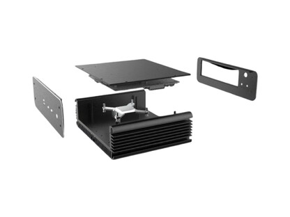 Obudowa PC Euler CMX SFF wykorzystuje sprężynowy system mocowania. 