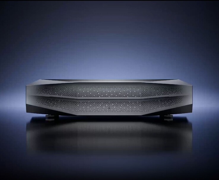 Projektor ultra-krótkiego rzutu Awol Vision Aetherion, widok z przodu (źródło obrazu: Awol Vision)