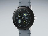 Pixel Watch 2 z nowym skórzanym paskiem Moondust Crafted. (Źródło zdjęcia: Google)