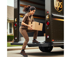 UPS zwalnia 12 000 z 85 000 menedżerów - umożliwia to sztuczna inteligencja (symboliczny obraz: DALL-E / AI)