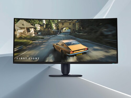 Gra wyświetlana na 34-calowym monitorze Alienware AW3426DW z wyświetlaczem QD-OLED