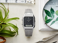 Zegarek Casio AQ-230A-1DM (na zdjęciu) jest już dostępny w Stanach Zjednoczonych. (Źródło zdjęcia: Casio)