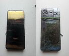 Przednie i tylne zdjęcia eksplodowanego Redmi Note 13 Pro (źródło obrazu: Sri Varshan; edytowane)