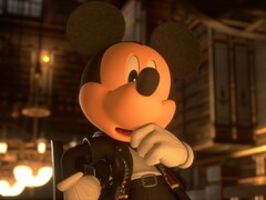 Król Mickey w grze „Kingdom Hearts 4” przedstawiony w trakcie rozmyślań