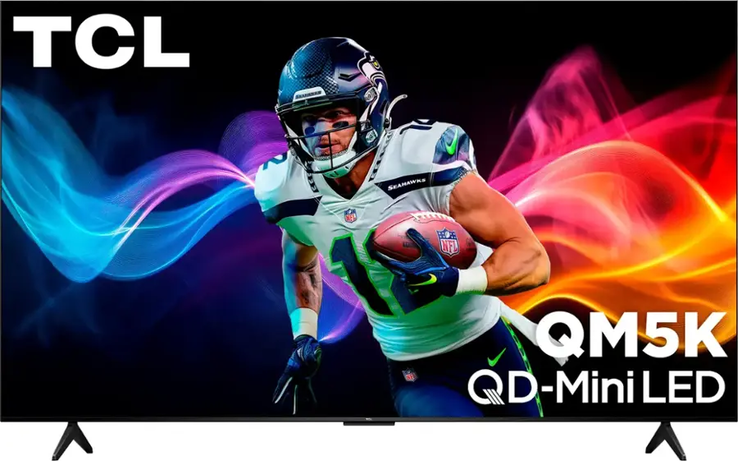 Telewizor TCL QM5K 4K QD-Mini LED Smart TV. (Źródło obrazu: TCL)