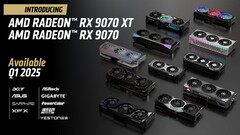 Karta graficzna AMD Radeon RX 9070 XT została poddana testom porównawczym w Internecie (źródło obrazu: AMD)