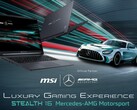 Stealth 16 z motywem AMG. (Źródło: MSI)