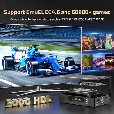 Super Console X3 Pro może rzekomo emulować wiele platform (źródło obrazu: KinHank)