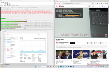 LatencyMon ujawnia niewielkie problemy z DPC i dwie upuszczone klatki podczas naszego minutowego testu wideo 4K60