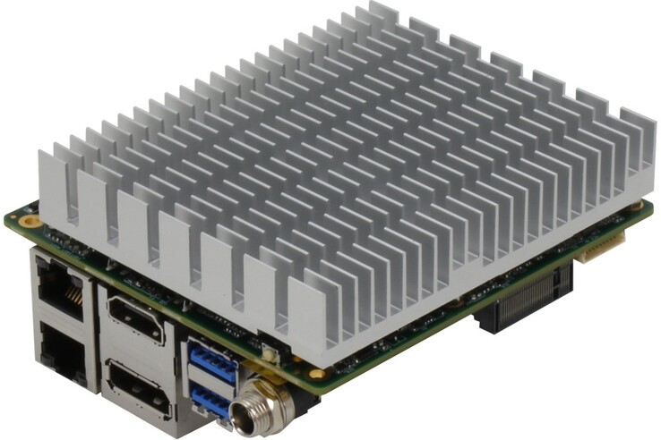 SBC posiada radiator (źródło obrazu: Aaeon)