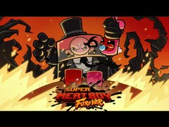 Super Meat Boy Forever ma dobrą średnią ocenę 4,7 gwiazdek w Epic Games Store. (Źródło: Epic)