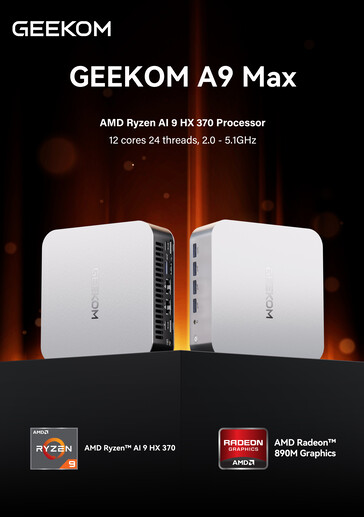 Geekom A9 Max. (Źródło obrazu: Notebookcheck)