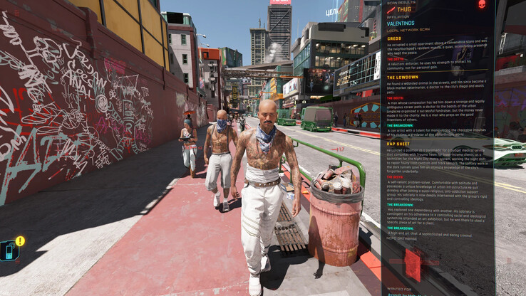 Obraz moda Ambient Factions Of Night City przedstawiający nowy gang. (Źródło obrazu: Slim420m - Nexus Mods)