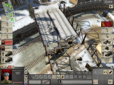 Na obrazie: zrzut ekranu z rozgrywki z gry Men of War: Assault Squad.