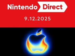 Baner na Nintendo Direct i Apple Event (źródło zdjęcia: Nintendo of America, Apple z poprawkami)