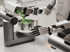 Robot R1 gotujący (źródło obrazu: Robbyant)