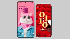 Dzięki cieńszym ramkom i mniejszemu otworowi, Xiaomi 16 (po prawej) ma konkurować z Samsungiem Galaxy S26 Ultra. (Źródło zdjęcia: Ice Universe)