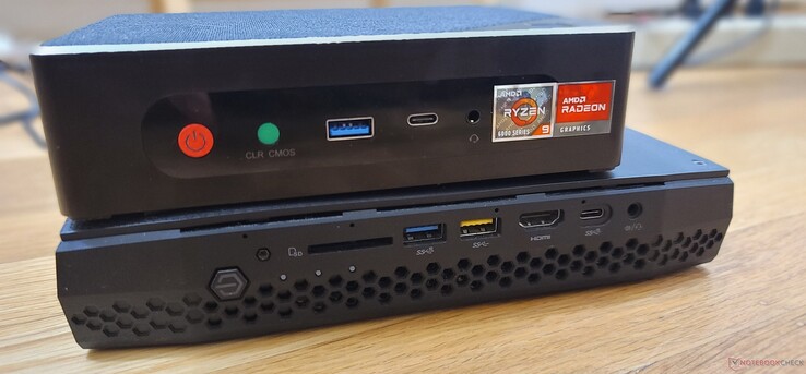 Góra: Beelink GTR6, dół: Intel NUC11PHKi7C Góra: Beelink GTR6, dół: Intel NUC11PHKi7C