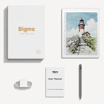 Bigme B1051 Ultra wraz z opakowaniem i akcesoriami