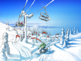 Grafika koncepcyjna dla SSX Project Gravity autorstwa Gordona Wanga (źródło obrazu: ArtStation)