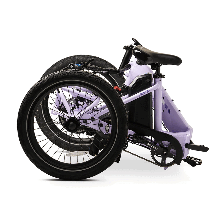 Lectric XP Trike2 750 i 500, oba modele mają składaną konstrukcję (źródło zdjęcia: Lectric)
