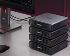 Można połączyć w klaster maksymalnie cztery minikomputery Lenovo ThinkCentre X Ultra, tworząc w ten sposób wydajny serwer AI.