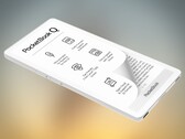 Czytnik PocketBook Q z łatwością mieści się w kieszeni spodni.