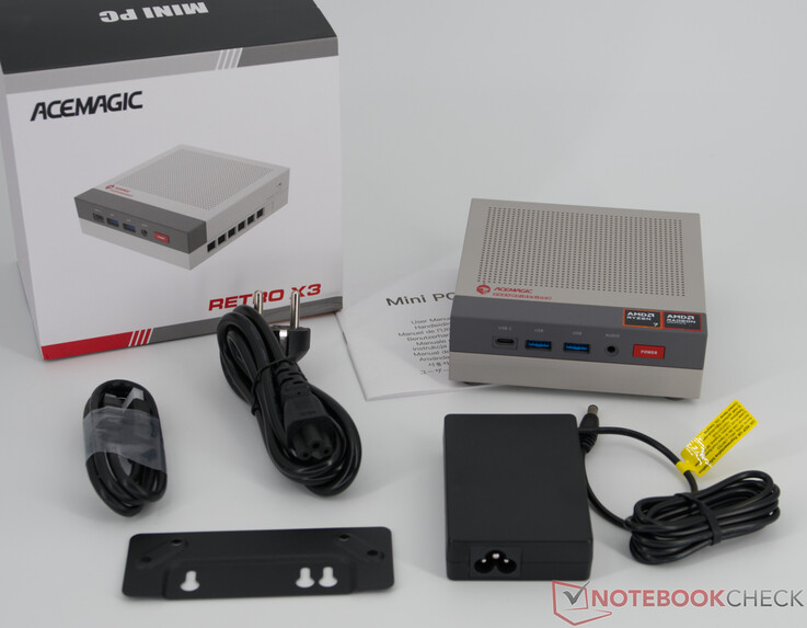 Acemagic Retro X3 – Zakres dostawy