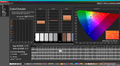 ColorChecker przed kalibracją