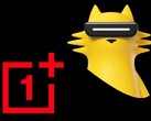 Logo OnePlus i maskotka Realme Realmeow (edytowane)