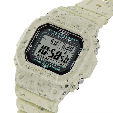 Model G-5600BG charakteryzuje się subtelnym, marmurkowym efektem plamek na całej powierzchni. (Źródło zdjęcia: Casio US)